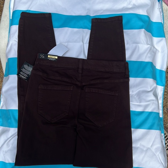 NWT Liverpool the Glider revolutionary Pull on Jeans Chocolate Size 0 - Picture 10 of 15